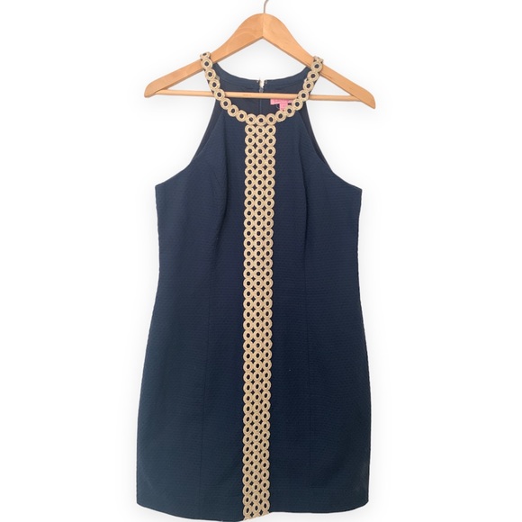 Lilly Pulitzer Sasha Dress Navy - Picture 12 of 14